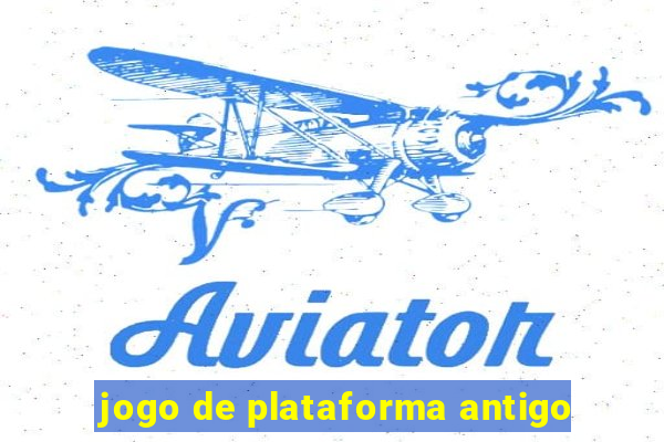 jogo de plataforma antigo