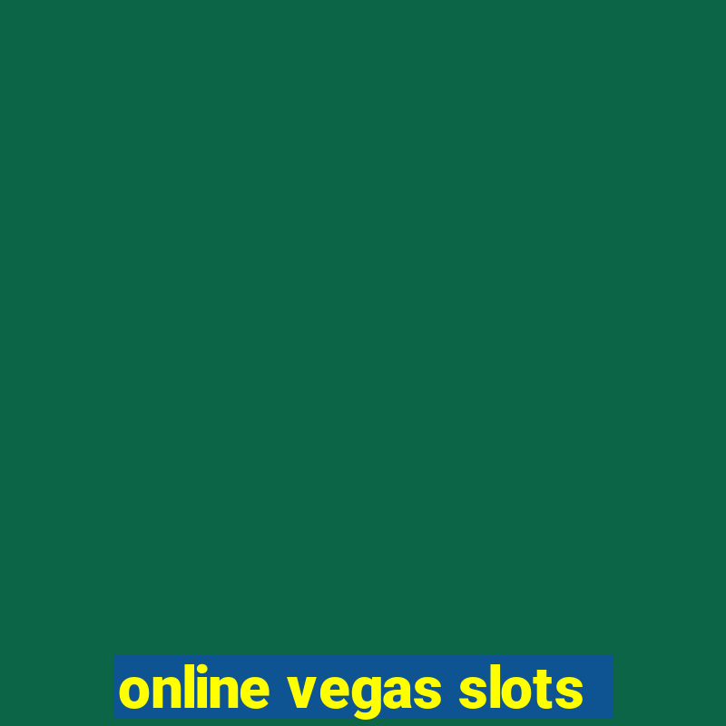 online vegas slots