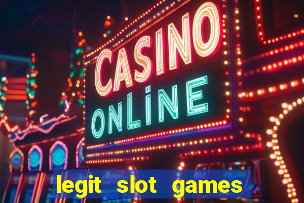 legit slot games that pay real money