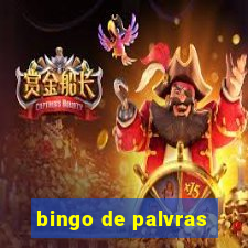 bingo de palvras