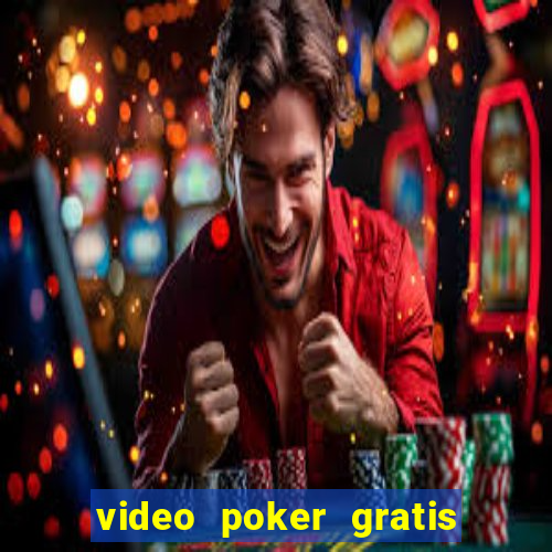 video poker gratis slot machine