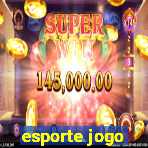 esporte jogo