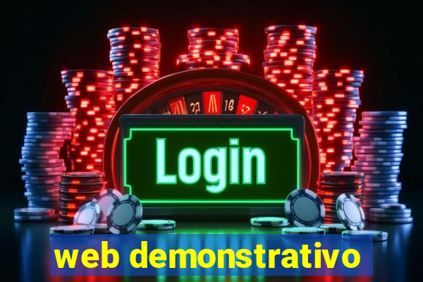 web demonstrativo