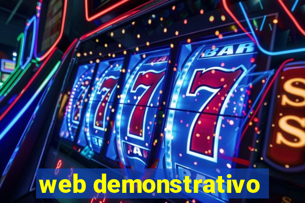 web demonstrativo