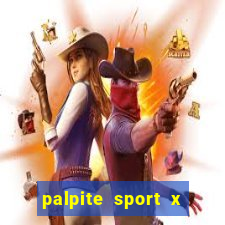 palpite sport x ponte preta