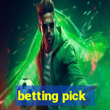 betting pick