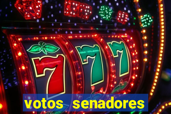 votos senadores impeachment moraes