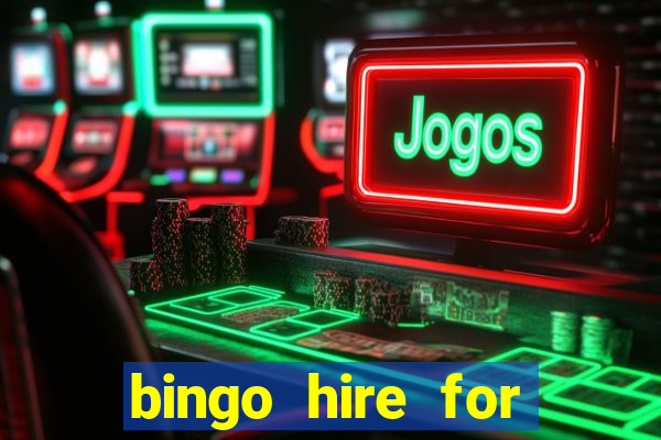 bingo hire for parties leigh