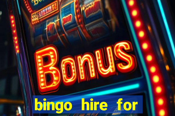 bingo hire for parties leigh