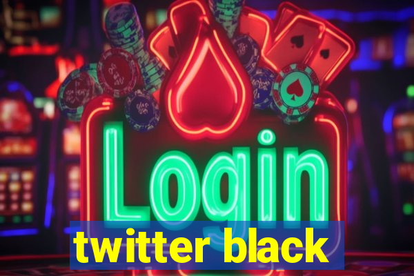 twitter black