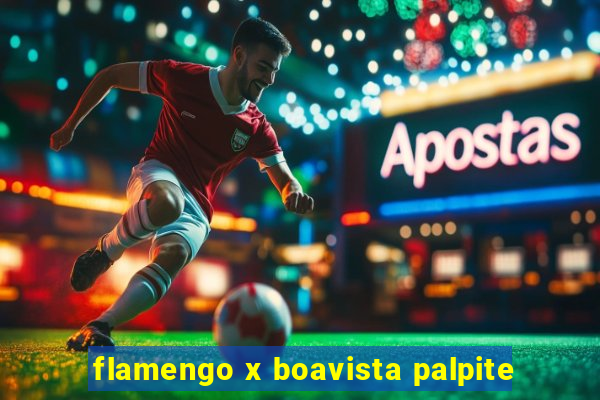 flamengo x boavista palpite