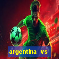 argentina vs equador onde assistir