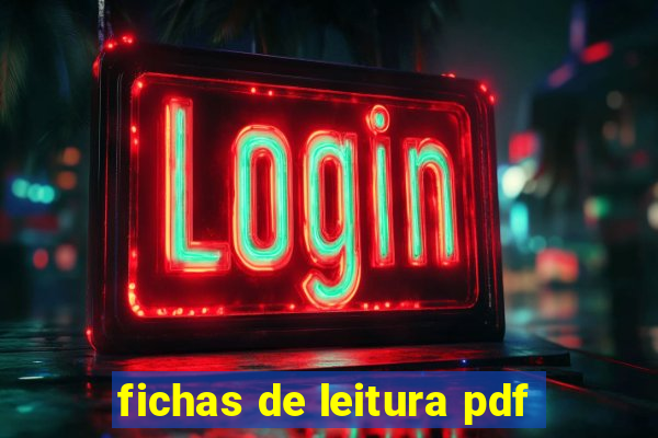 fichas de leitura pdf