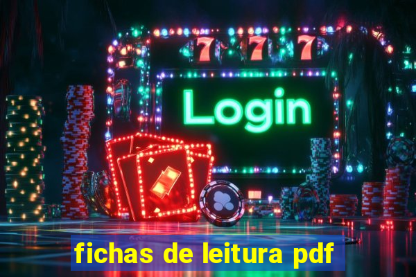 fichas de leitura pdf