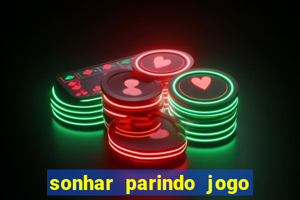 sonhar parindo jogo do bicho