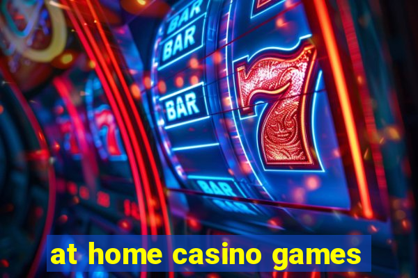 at home casino games