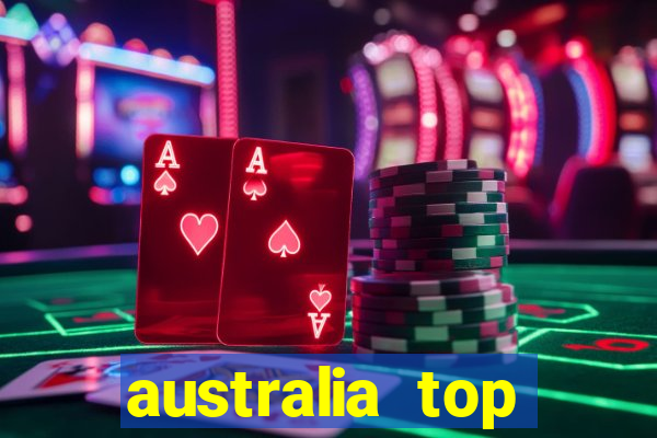 australia top online casino