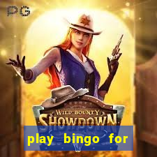 play bingo for money no deposit