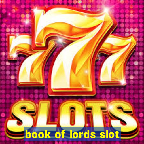 book of lords slot