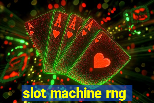 slot machine rng