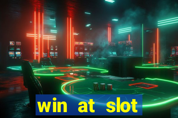 win at slot machines in casinos