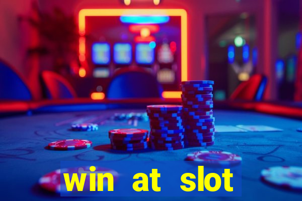 win at slot machines in casinos