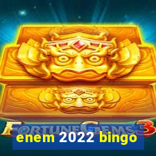 enem 2022 bingo