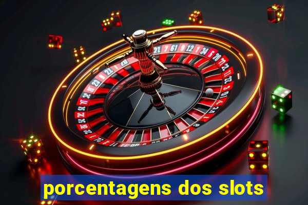 porcentagens dos slots