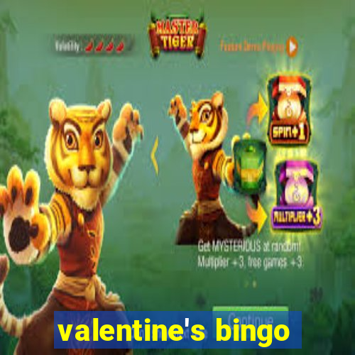 valentine's bingo