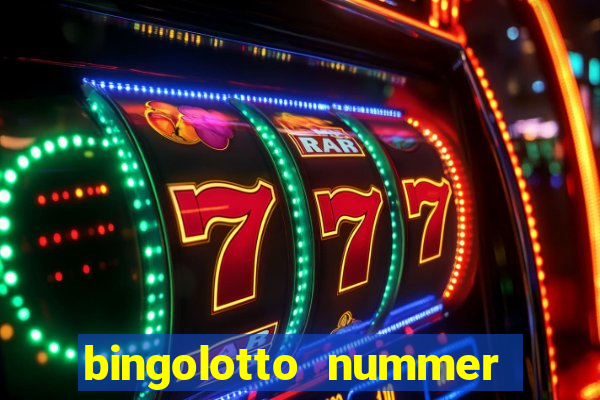 bingolotto nummer ettans bingo