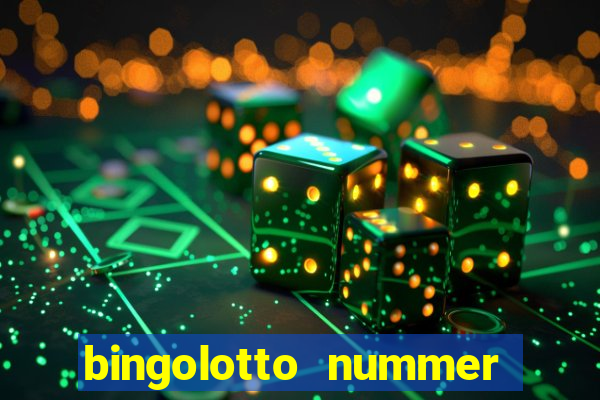 bingolotto nummer ettans bingo