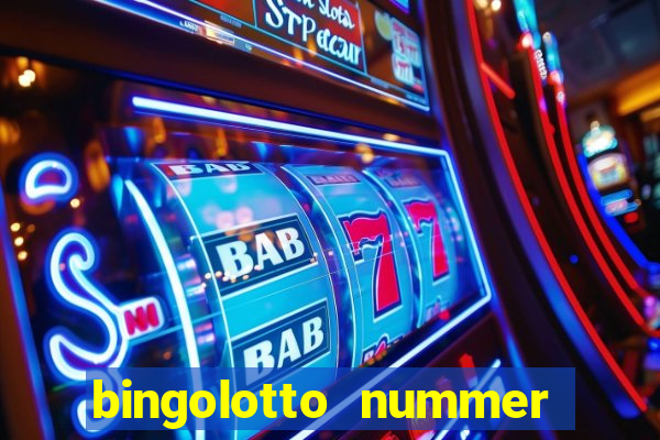 bingolotto nummer ettans bingo