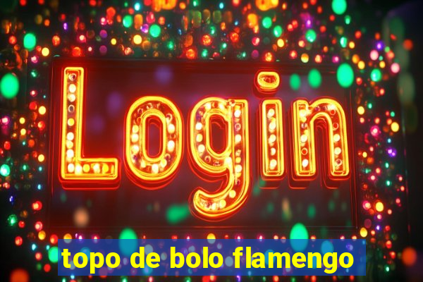 topo de bolo flamengo