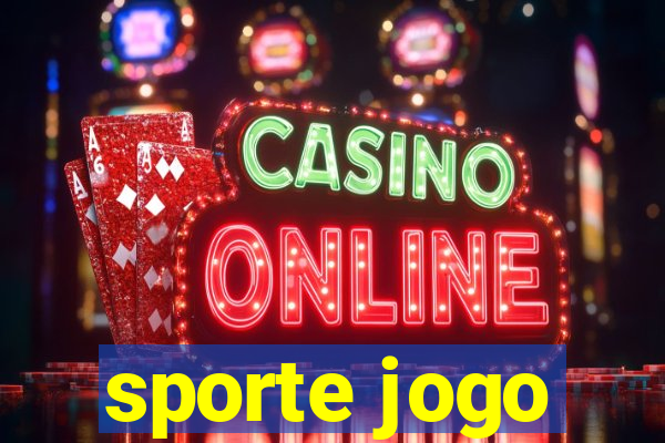 sporte jogo