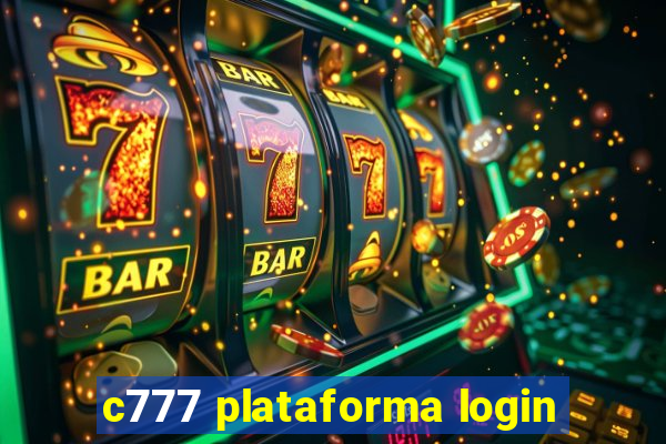 c777 plataforma login