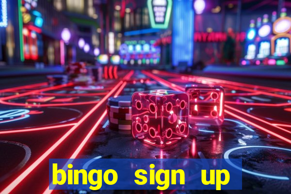 bingo sign up offers no wagering