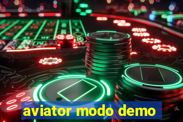 aviator modo demo