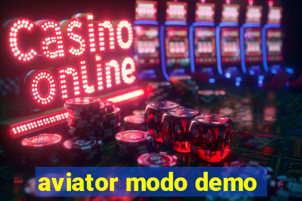 aviator modo demo