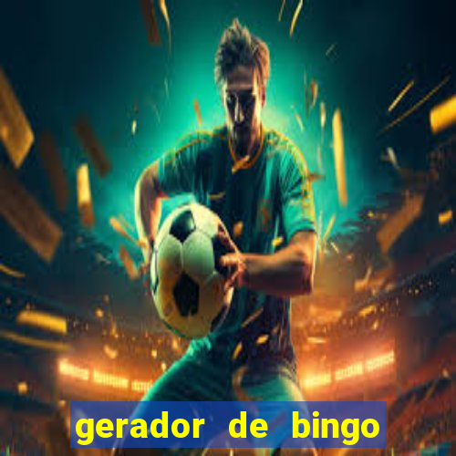 gerador de bingo cha de bebe