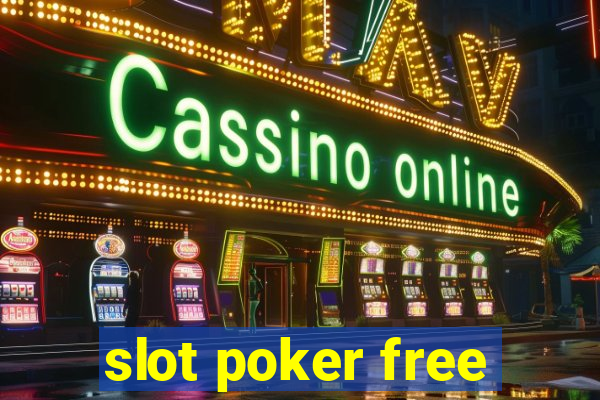 slot poker free