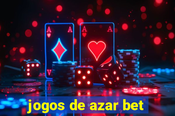 jogos de azar bet