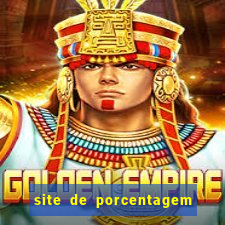 site de porcentagem de slot