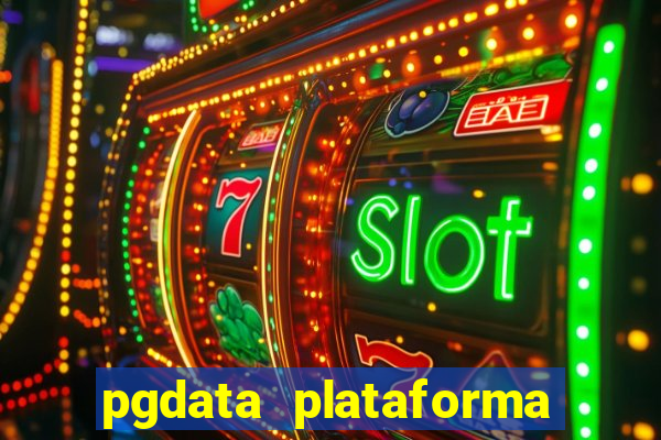 pgdata plataforma de jogos