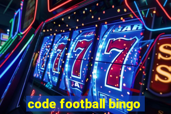 code football bingo