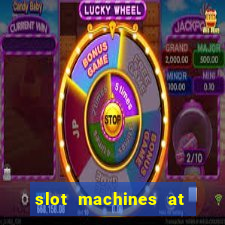 slot machines at winstar casino