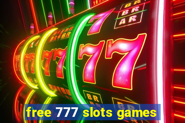 free 777 slots games