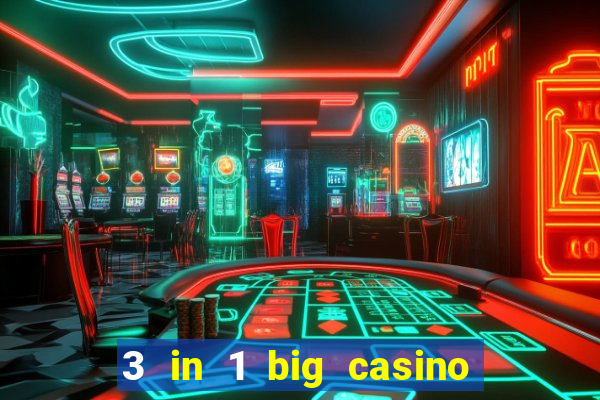 3 in 1 big casino game set