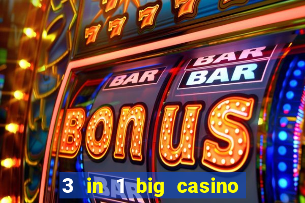 3 in 1 big casino game set