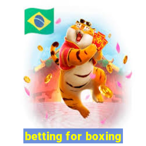 betting for boxing