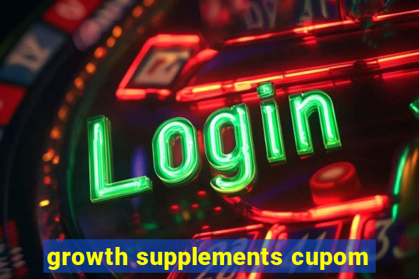 growth supplements cupom